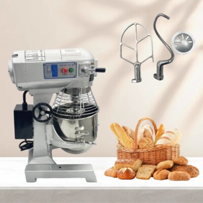 Multifunctional Commercial Mixer Flour & Cream Eggs10L Three Speeds  110V 450W