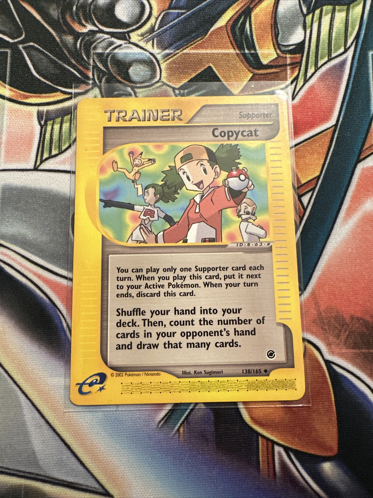 2002 E-Reader Pokemon Copycat 138/165 Expedition Uncommon Trainer NM P6