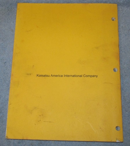 Vtg 1978 DRESSER Form ISS-1550 Loader & Backhoe Service Shop Manual J223 - Picture 2 of 9