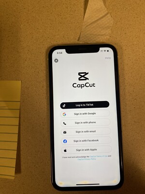 iphone xr unlocked 64gb With CapCut And TikTok Still Installed