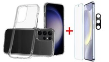 Bundle For Samsung Galaxy S24 Plus Shockproof Case + Screen / Camera Protector