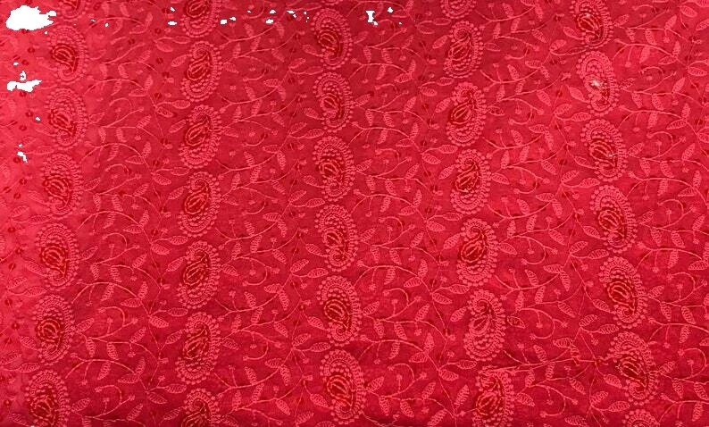 Georgette Paisley Apparel-Everyday Clothing Craft Fabrics