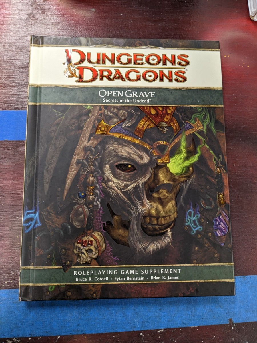 D&D 4ed open grave TRPG　英語版 Open Grave Dungeons And Dragons 4th Ed | eBay
