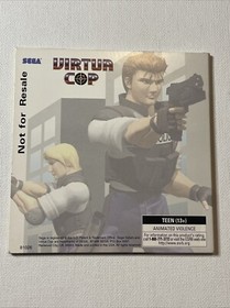 Sega Saturn Exclusive Virtua Cop - Not For Resale Untested
