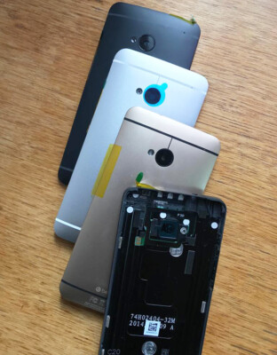 hitech Akku Rückseite Cover Gehäuse Etui Ersatz für HTC One M7 801e 801n