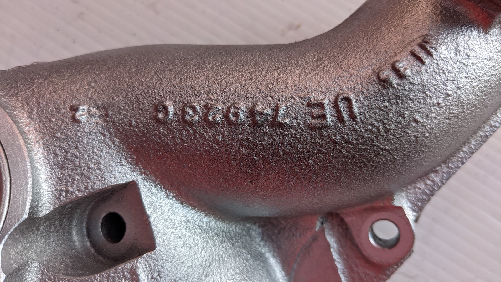 BENTLEY TURBO R EXHAUST MANIFOLD UE74921 TURBO AND WASTE GATE