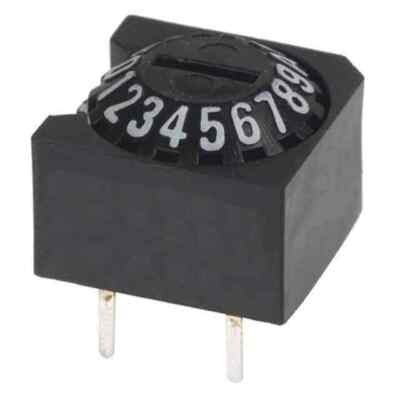 1 x SW ROTARY DIP HEX COMP 100MA 28V