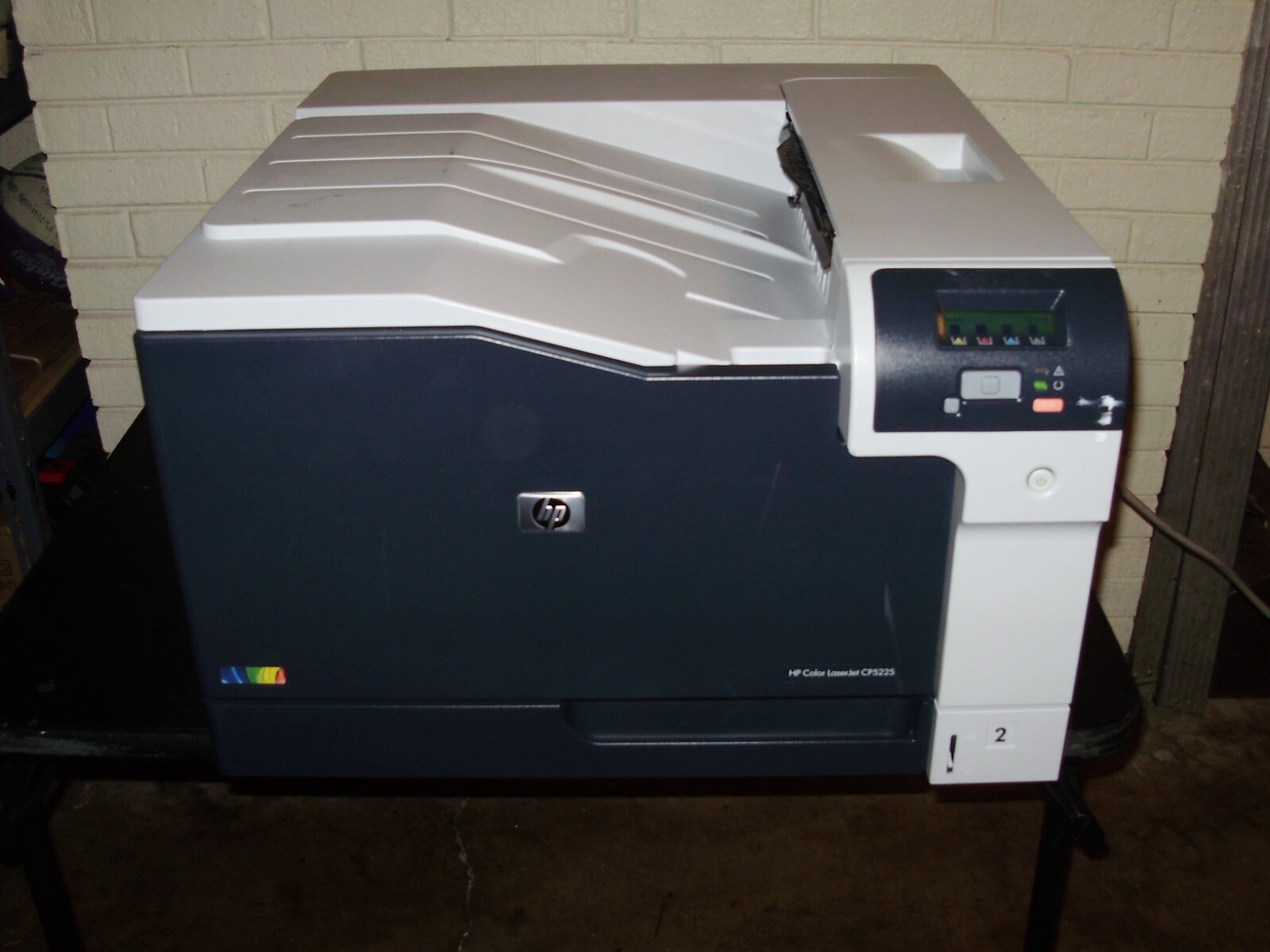 HP Color LaserJet CP5225n Color Laser Printer ONLY *442* TOTAL PRINTS