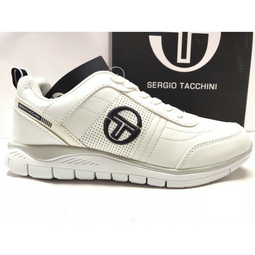 SERGIO TACCHINI SCARPE Sneakers sportive tempo libero Uomo Pelle Lattice  grigio EUR 40,00 - PicClick IT