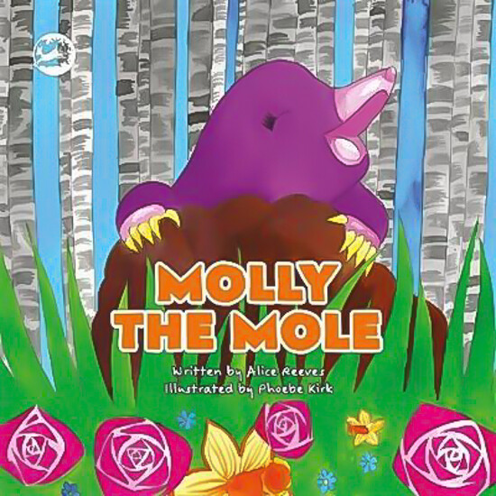 Molly the Mole Hardcover Book 9781785924521|