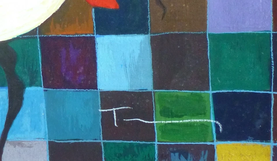 Itzchak Tarkay TÉ DE LA TARDE Serigrafía sobre Lienzo Adornada a Mano FIRMADA 13/275 Foto 3 de 4