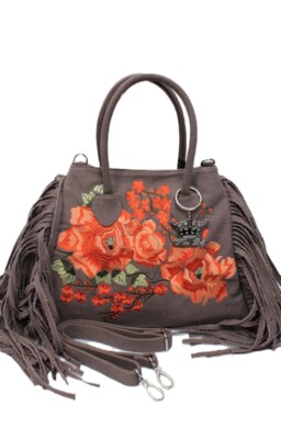 BORSA 223 €-70% MIA BAG DONNA 14150 14 MARRONE ARANCIONE