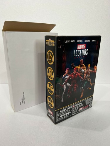 Marvel Legends Defenders Box Set Sealed - Luke Cage Daredevil Iron Fist ...