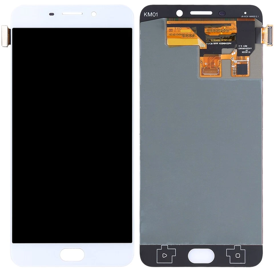 Original LCD Screen for OPPO R9 with Digitizer Full Assembly (White) - Image 3 of 4