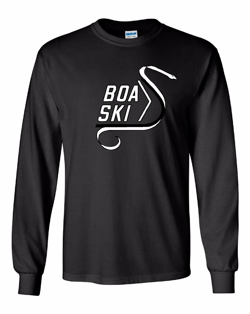 BOA SKI Vintage Snowmobile Long Sleeve TShirt Sizes to 5X! CHOOSE