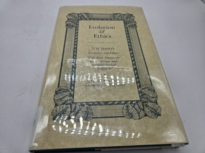 Evolution and Ethics: T. H. Huxley's Evolution and Ethics HC VTG Book 1989