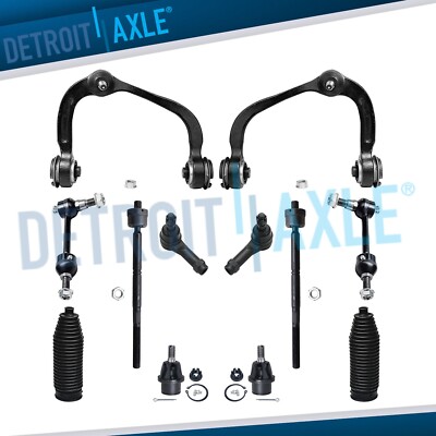 4WD Front Upper Control Arms Sway Bar Links Suspension Kit 2004 2005 Ford F-150