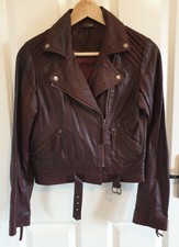 Anthropologie Sparkle & Fade | Womens | Leather Jacket | Size S