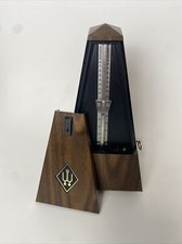 Vtg Wittner Metronome Faux Mahogany West Germany Working