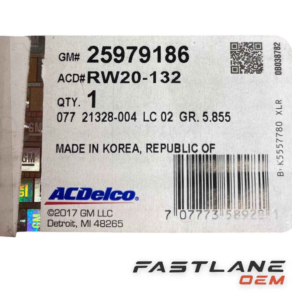 Cojinete de rueda trasero Chevrolet Equinox 2010-2017 nuevo OEM 25979186 Foto 4 de 4