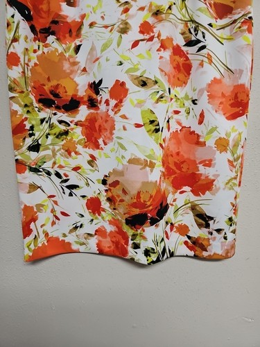 JONES STUDIO SEPARATES Women's Pencil Skirt Multicolor Floral Stretch.Size 12 - Picture 4 of 14