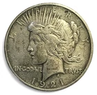 1921 Peace Dollar *Key Date* 1st Year Issue (Toned)