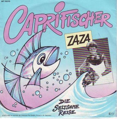 ZaZa* - Caprifischer 7'' Single Red Vinyl Electronic Synth-pop 889