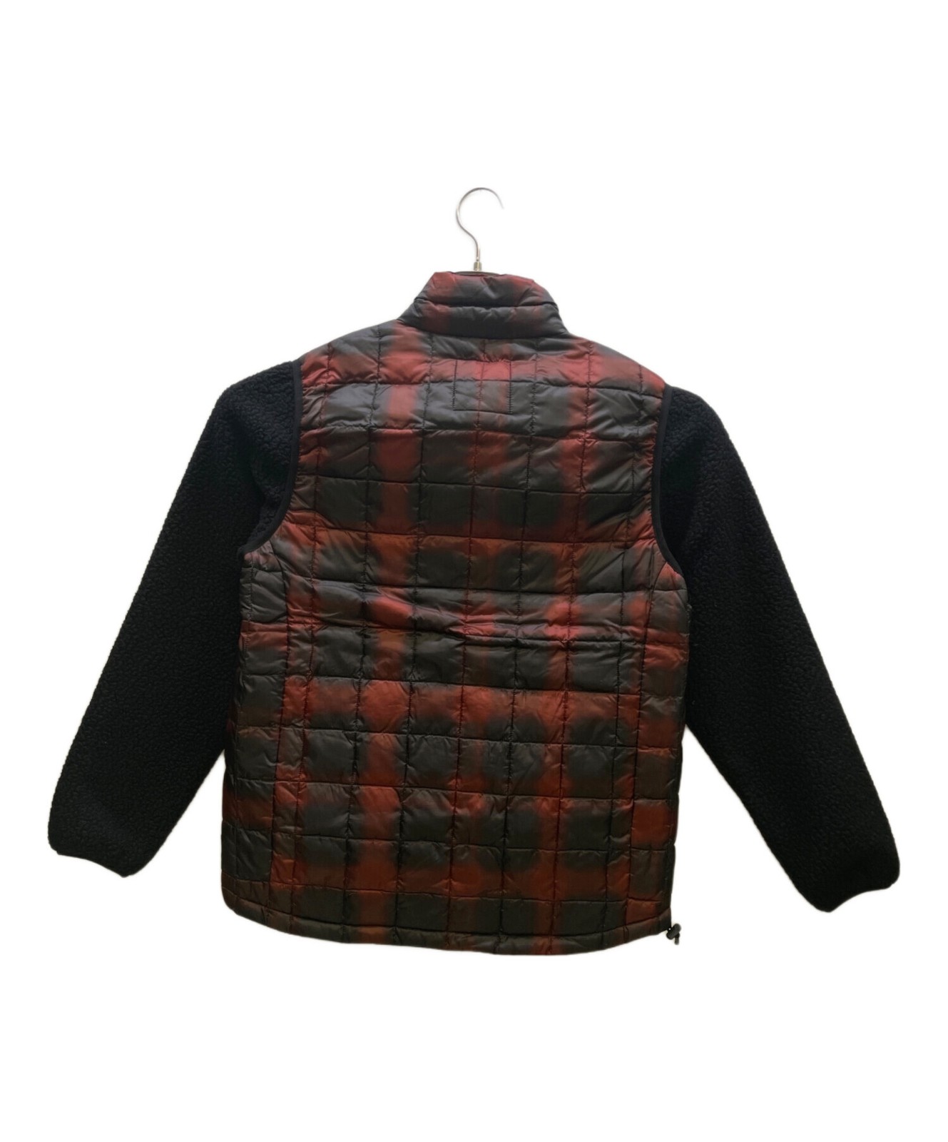TAION Mountain Classic High Neck Down Jacket Men's Size M Red/Black New - second product detail image