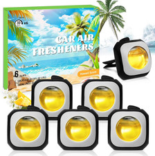 Car Air Freshener,Hawaii Fragrance, Vent Clip, New Car Scent for Men & Women, Ca