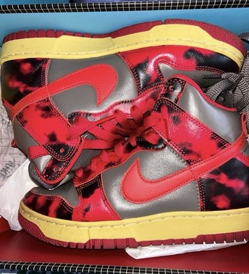 Nike Dunk Acid Wash - University Red & Brown Butter 1985 Men's