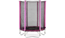 Image of Plum Junior Springsafe Trampoline & Enclosure - Pink