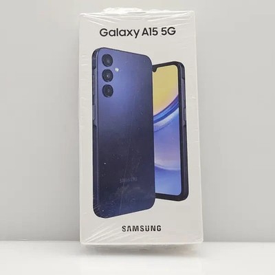Brand New Sealed Samsung Galaxy A15 5G 128GB Factory Unlocked 6.5'' - Blue Black