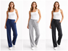 Ladies Tracksuit Bottoms Womens Joggers Trousers Jogging Gym Pants Lounge Wear