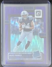 2022 Panini Donruss Optic - Rated Rookie Alec Pierce #221 Purple Shock Prizm...