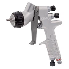 DeVilbiss 905012 Gravity Feed Spray Gun with Cup, 1.3, 1.5, 1.8 mm Nozzle