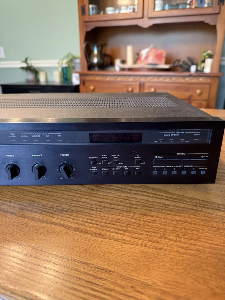 Harman/Kardon hk395i Quartz-Locked Stereo Receiver Tested Partially Working - Image 3 of 4