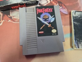 Final Fantasy (Nintendo NES) Complete CIB Authentic Original Maps Manual