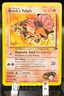Pokemon TCG Card - Brock's Vulpix 37/132 Gym Challenge Uncommon Vintage