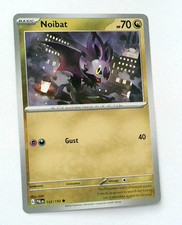 Pokemon Noibat Card 152/193 Scarlet & Violet Paldea Evolved