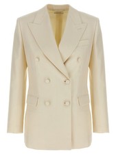 Brioni White Wool Blazer