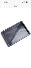 Black Marble Tray for Desktop/Kitchen/Vanity/Bathroom, Stone Organizer