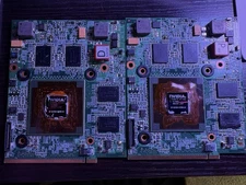Two Nvidia mobile GTX 460 GPU 