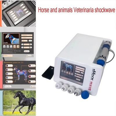 Horse Shockwave Therapy Pain Relif Equine Veterinary Shock Wave Theory Machine--