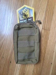 HSGI Mini Radio Utility Pouch, MOLLE, Coyote