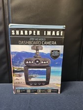 Sharper Image Dash Cam 270 Degree HD 2.4" Screen Dashboard Camera New Open Box