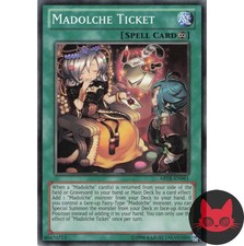 Yugioh Madolche Ticket ABYR-DE061 Common NM