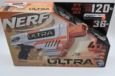 Nerf Ultra Five Blaster 4-Dart Internal Clip Ultra Darts & Dart Storage E9592