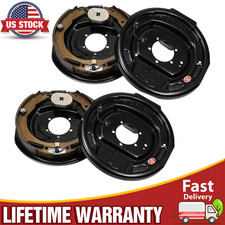 Electric Trailer Brake 12 X 2 Assembly 7000 Lbs Axle - 2 Pair Set 12x2 21005 Electric Trailer Brake 12 X 2 Assembly 7000 Lbs Axle - 2 Pair Set 12x2 21005