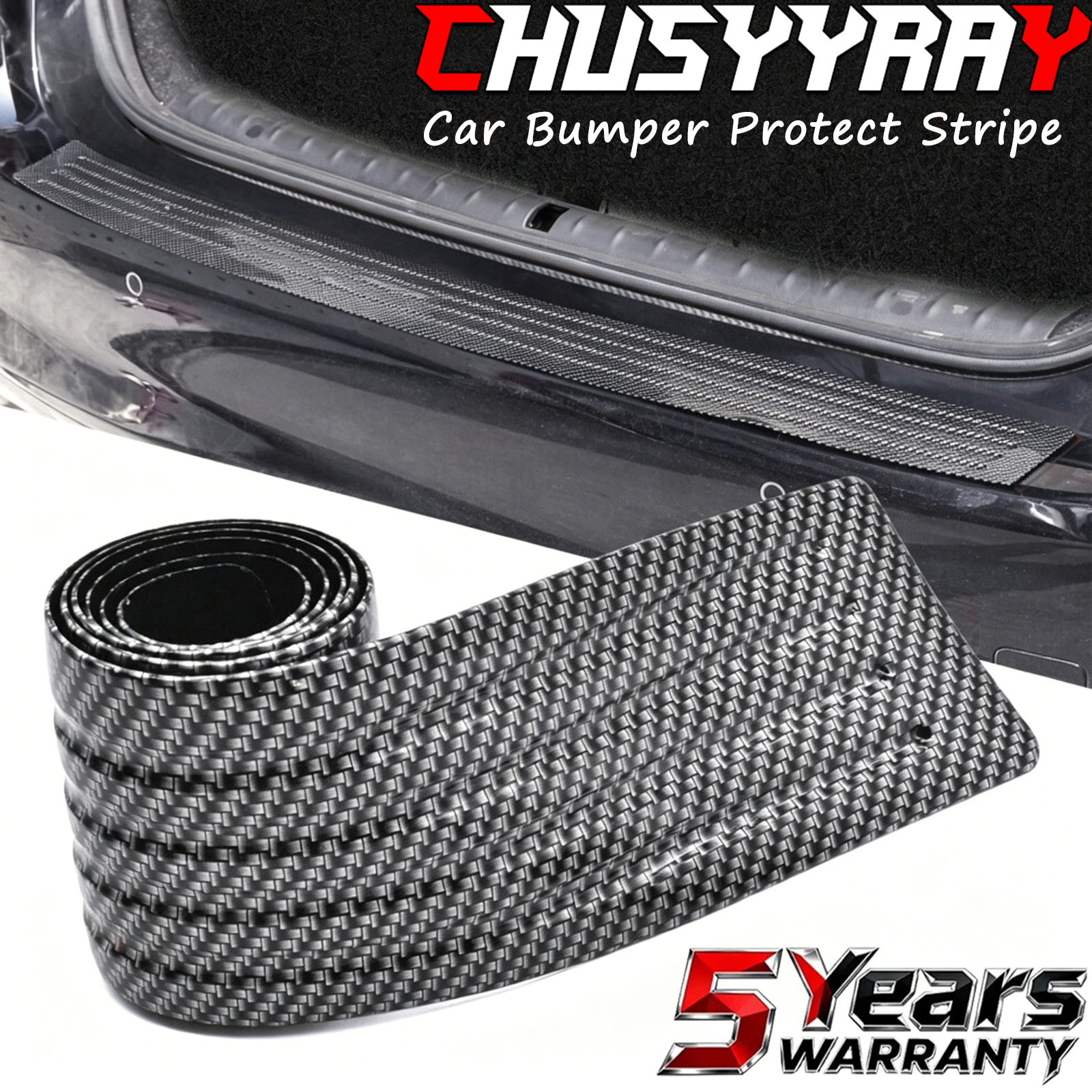 For Mini F54 F55 F56 F57 F60 R60 Rear Bumper Protector Scratch Guard Sill Cover
