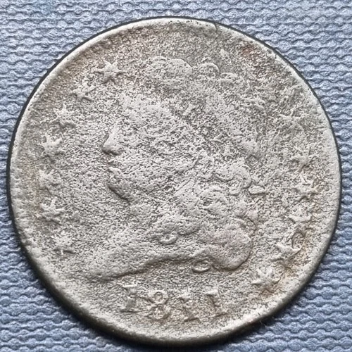 Photo of a 1811-P Half Cent from an eBay listing that sold on Jul 18, 2026